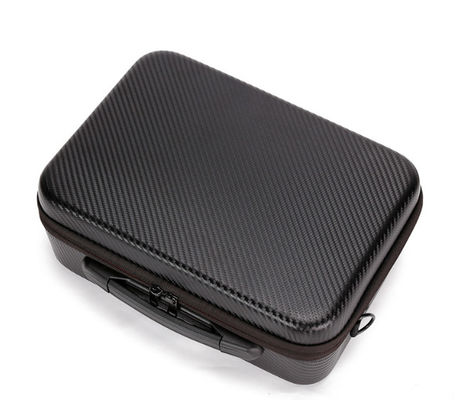 Защитный жесткий черный кейс для хранения из ЭВА с пенопластовой подкладкой и плечевым ремнем, идеально подходит для безопасного хранения и транспортировки