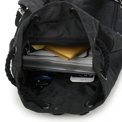 CE Travel Draw String Маленький водонепроницаемый рюкзак 210D Nylon Canvas Travel Draw String Водонепроницаемый рюкзак